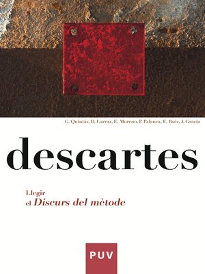 cover image of Descartes. Llegir el Discurs del mètode